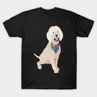 Labradoodle with bandana T-Shirt